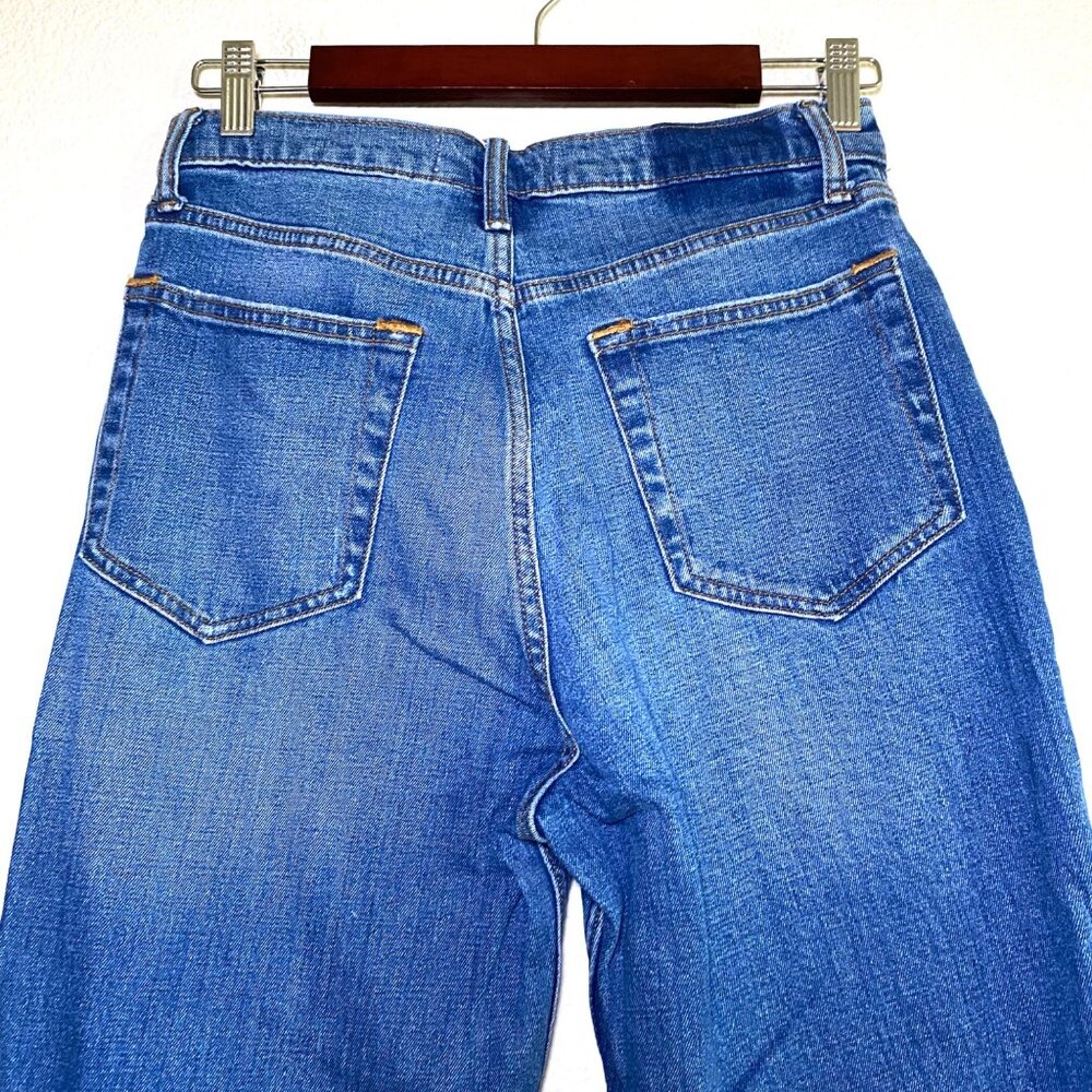 Abercrombie & Fitch The Ankle Straight Ultra High Rise Curve Love Jeans 6 LONG - Picture 7 of 11